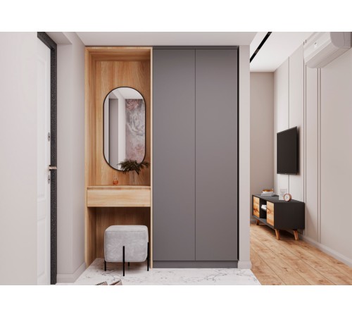 МС Мори Шкаф МШ 800 Графит