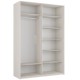 Шкаф купе 2х дв. с 1 зеркалом "Прайм"