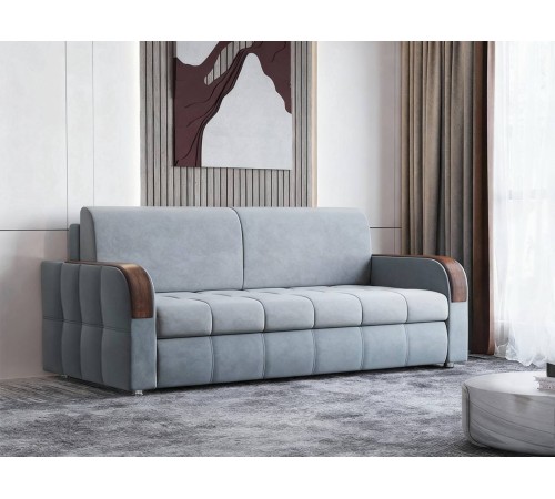 Диван Полярис А НПБ (Ева 02 "Успех"/ накладки-орех) кат.1