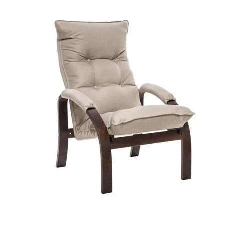 ИМПЕКС / Кресло- трансформер Leset Левада (Орех текстура, ткань V 18) 