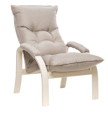 ИМПЕКС / Кресло- трансформер Leset Левада (Слоновая кость, ткань Crash Lux 13) 