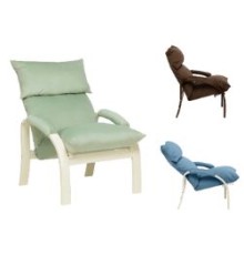 ИМПЕКС / Кресло- трансформер Leset Морган (Орех текстура, ткань V 23) 