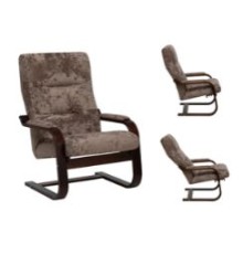 ИМПЕКС / Кресло- трансформер Leset Некст (Орех текстура, ткань V 23) 