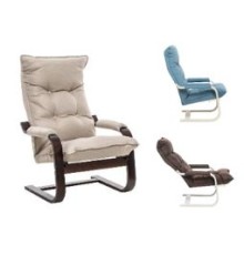 ИМПЕКС / Кресло- трансформер Leset Оливер (Слоновая кость, ткань V 14) 