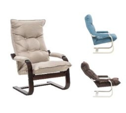 ИМПЕКС / Кресло- трансформер Leset Оливер (Слоновая кость, ткань V 14) 