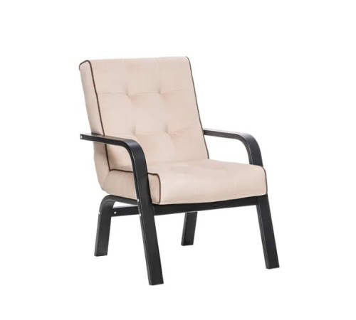 ИМПЕКС / Кресло LESET Модена (Орех текстура, Ткань V18, кант V18)