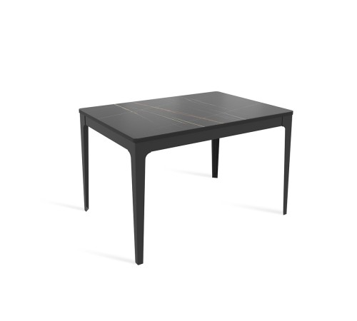 Л "VIOLA 120" Стол раздвижной 1200(1850)*750*850 (SAHARA NOIR / черный) снято Л "VIOLA 120" Стол раздвижной 1200(1850)*750*850 (SAHARA NOIR / черный) снято