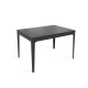 Л "VIOLA 120" Стол раздвижной 1200(1850)*750*850 (SAHARA NOIR / черный) снято