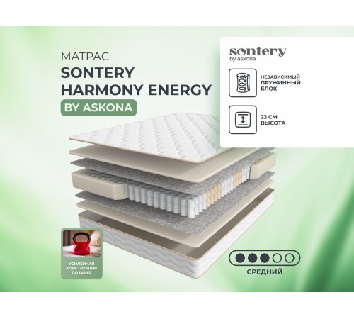 Матрас 190*080 Harmony Energy Матрас 190*080 Harmony Energy