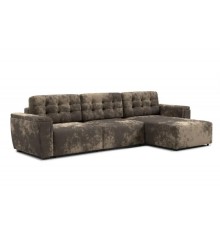 МГ Диван угловой "Милан-4 Вариант 2 (Тиффани коричневый)