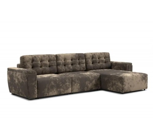 МГ Диван модульный "Милан-4 Вариант 2 (Тиффани коричневый)