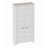 МГ Гостиная "Мальта" Шкаф двухдверный  (1050*395*2110) (Дуб Винтерберг)