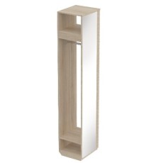 МГ Прихожая "Элана" Вешалка с зеркалом (450*405*2085) (Дуб сонома)СНЯТ