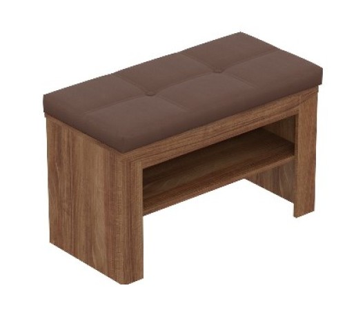 МГ Прихожая "Соренто" Тумба открытая (800*400*460) (Дуб стирлинг/Кофе структурный матовый)