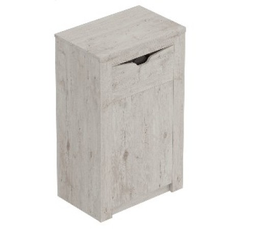 МГ Прихожая "Соренто" Тумба с дверцей и ящиком (600*385*985) (Дуб стирлинг/Кофе структурный мат)СНЯТ