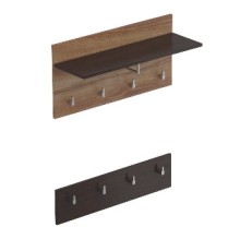 МГ Прихожая "Соренто" Вешалка(2 элемента) (800*245*400/170) (Дуб стирлинг/Кофе структурный мат) СНЯТ