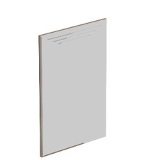 МГ Прихожая "Соренто" Зеркало (600*20*840) (Дуб стирлинг/Кофе структурный матовый) СНЯТ