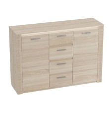 МГ Спальня "Элана" Комод 1395 (1395*405*965) (Дуб сонома)СНЯТ