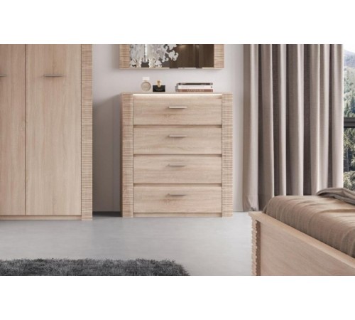 МГ Спальня "Элана" Комод 850 (850*405*965) (Дуб сонома)