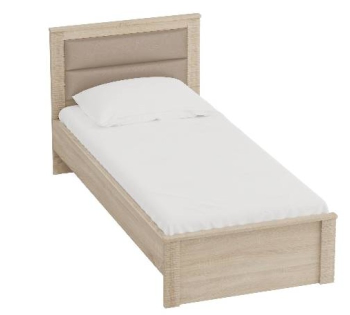 МГ Спальня "Элана" Кровать 900 (965*2085*935) (Дуб сонома)