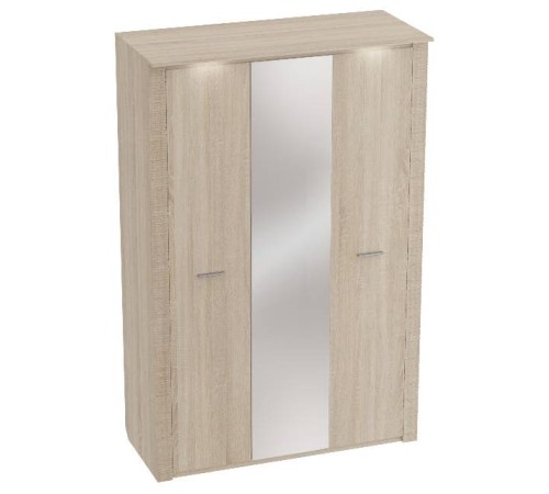 МГ Спальня "Элана" Шкаф трехдверный (1430*645*2185) (Дуб сонома)