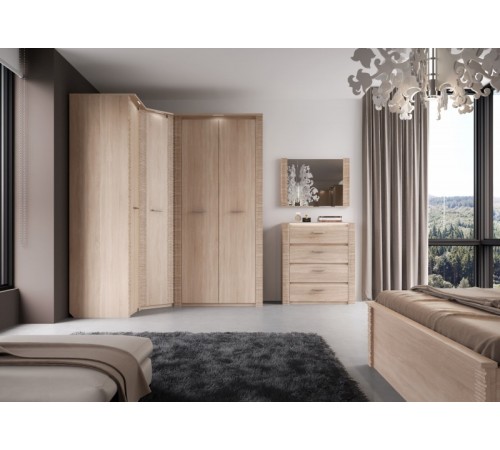 МГ Спальня "Элана" Зеркало (850*35*600) (Дуб сонома)