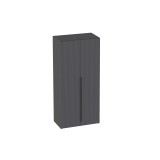 МГ Спальня "НОРА" Шкаф двухдверный (Металл бруклин/ графит)