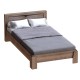 МГ Спальня "Соренто" Кровать 1800 (1880*2150*880) (Дуб Стирлинг/Кофе матовый)