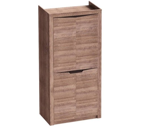 МГ Спальня "Соренто" Шкаф двухдверный (1065*545*2200) (Дуб Стирлинг/Кофе матовый)