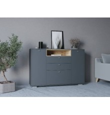 МС Ланс Комод К303 (МП) Графит СНЯТ