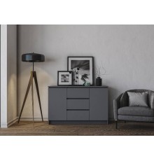 МС Мори Комод МК 1200.3 (МП) Графит