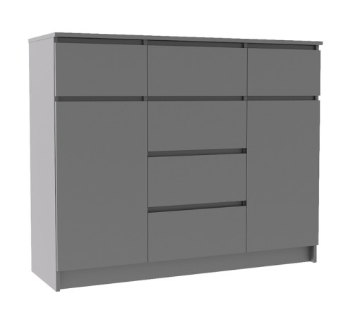 МС Мори Комод МК 1200.4 (МП) Графит МС Мори Комод МК 1200.4 (МП) Графит