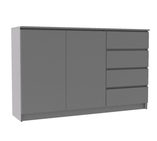 МС Мори Комод МК 1600.1 (МП) Графит МС Мори Комод МК 1600.1 (МП) Графит