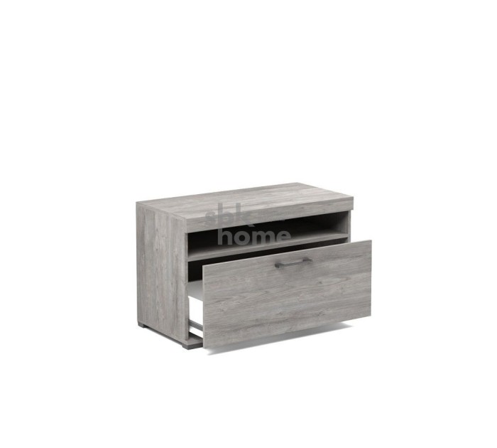 СБК Денвер Д-5 Тумба малая под ТВ (900*450*576) (Риббек серый/камень темный)