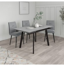 Стол керамический Герцог 1400х800х300 Графит 