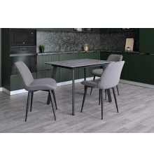 Стол керамический Граф 1000х800 Серый СНЯТ